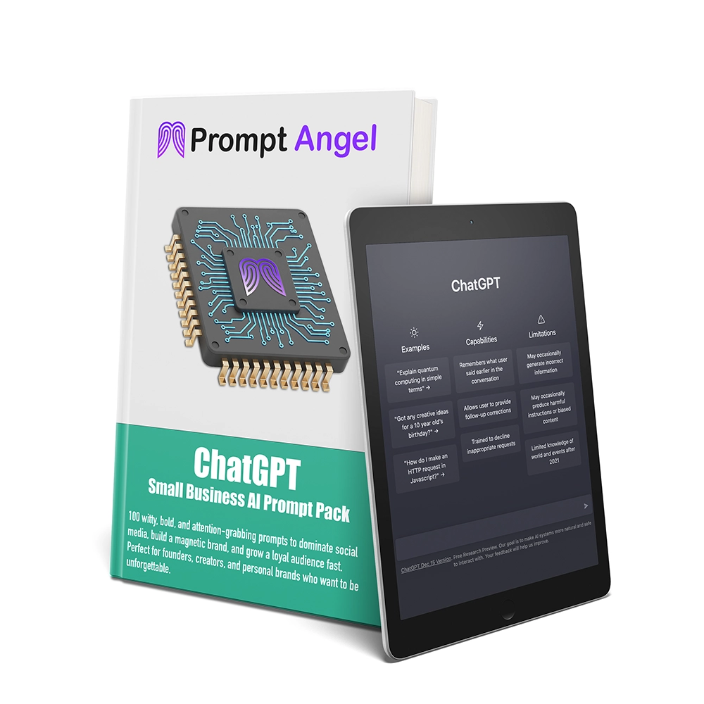 ChatGPT prompt pack - Prompt Angel